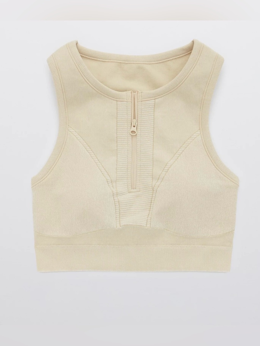 OFFLINE Seamless Zip Front Sports Bra